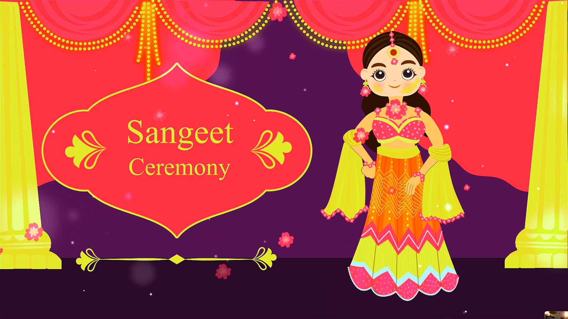 sangeet invitation video