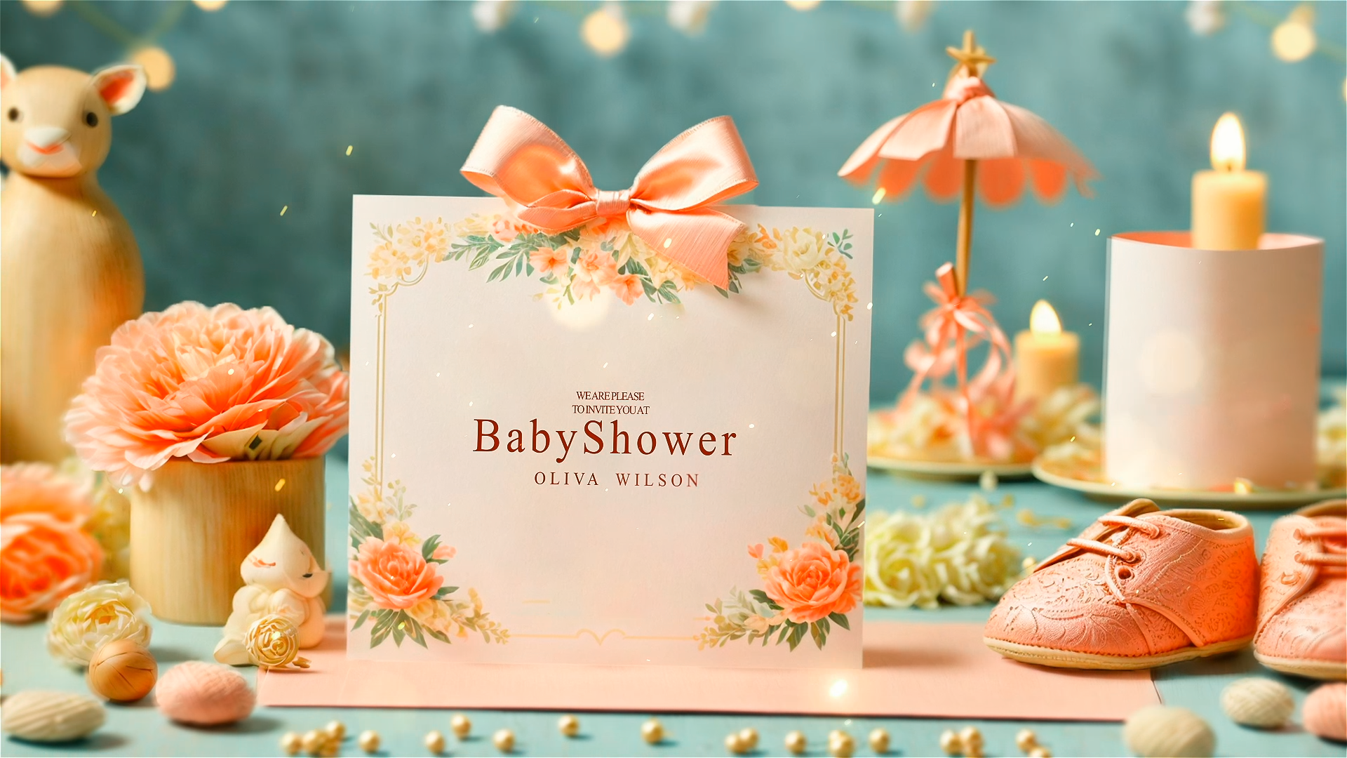 Paperless Baby Shower Invitations