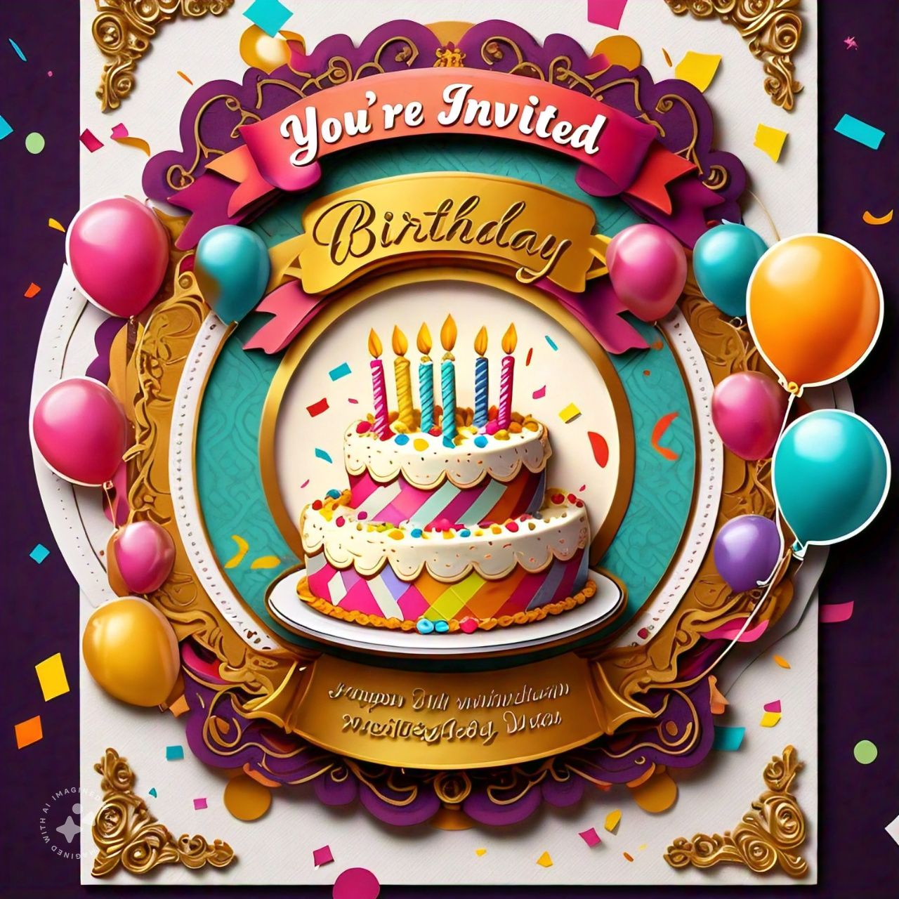 Birthday Invitation 